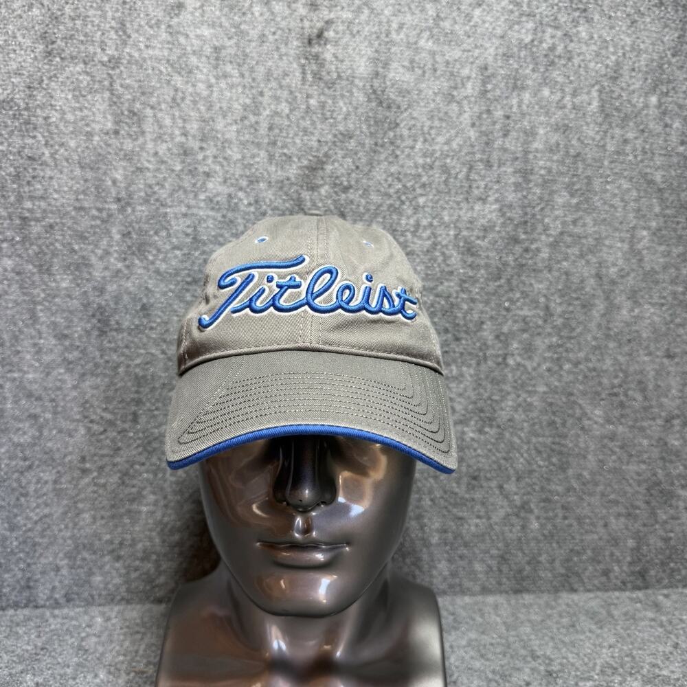 Titleist New Era Hat Golf Adjustable StrapBack Baseball Style Cap Blue & Gray